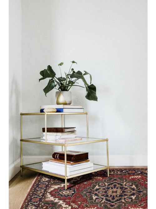 Indian Jules Sultane 4'0" x 5'9" Hand-knotted Wool Rug 