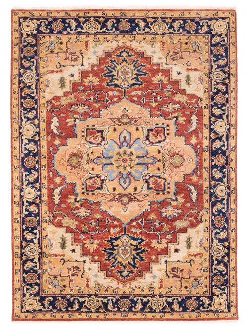 Indian Jules Sultane Hand-knotted Wool Rug, 152 x 213 cm