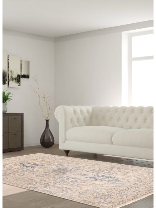 Indian Jules Sultane Hand-knotted Wool Rug, 157 x 244 cm