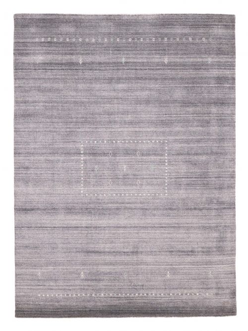 Indian Indo Gabbeh 5'6" x 7'6" Hand Loomed Viscose & Wool Rug 