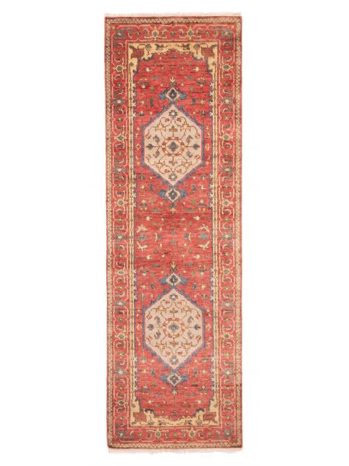 Indian Jules Serapi 2'6" x 7'11" Hand-knotted Wool Runner Rug 
