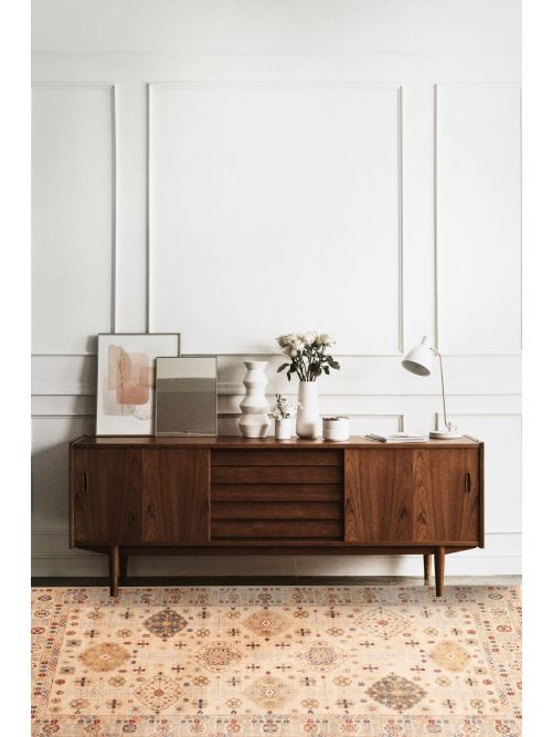 Indian Jules Sultane Hand-knotted Wool Rug, 188 x 272 cm