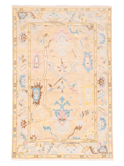 Tapis oushak moderne 6'2" x 9'1" en laine