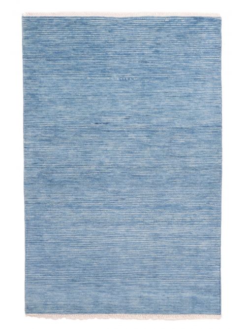 Pakistani Pak Finest Gabbeh 4'0" x 6'0" Hand-knotted Wool Rug 