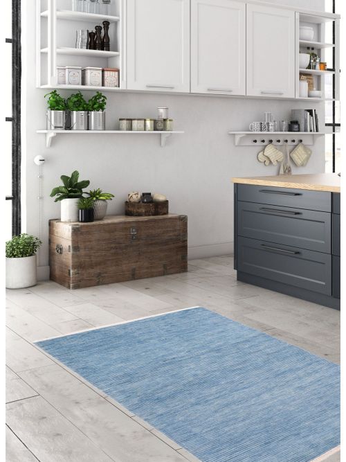 Pakistani Pak Finest Gabbeh 4'0" x 6'0" Hand-knotted Wool Rug 