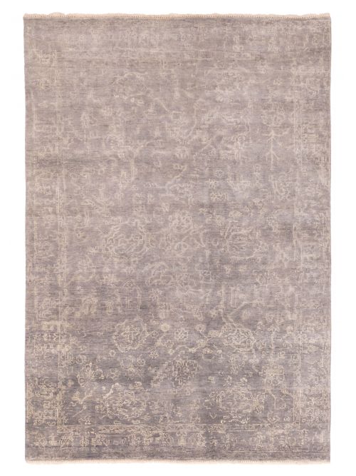 Indian Finest Oushak Hand-knotted Wool Rug, 183 x 269 cm