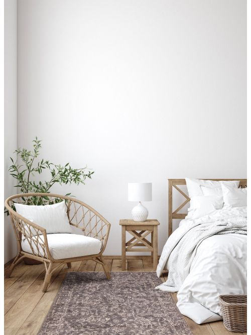 Indian Finest Oushak Hand-knotted Wool Rug, 183 x 269 cm