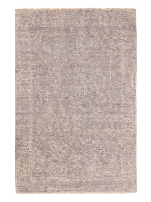 Indian Finest Oushak Hand-knotted Wool Rug, 180 x 272 cm