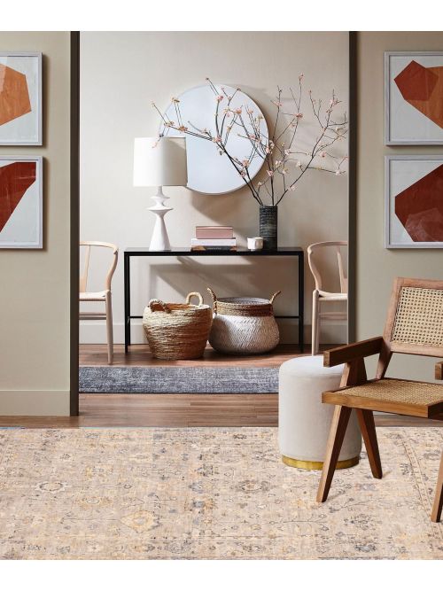 Indian Modern Oushak Hand-knotted Wool Rug, 173 x 259 cm