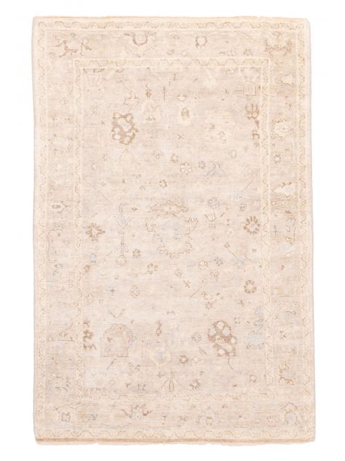 Indian Finest Oushak Hand-knotted Wool Rug, 119 x 178 cm