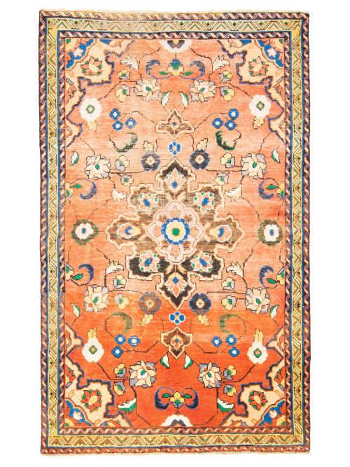 Persian Style Hand-knotted Wool Rug, 122 x 201 cm