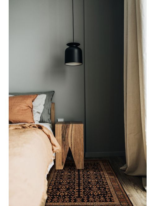 Indian Finest Agra Jaipur Hand-knotted Wool Rug, 122 x 180 cm