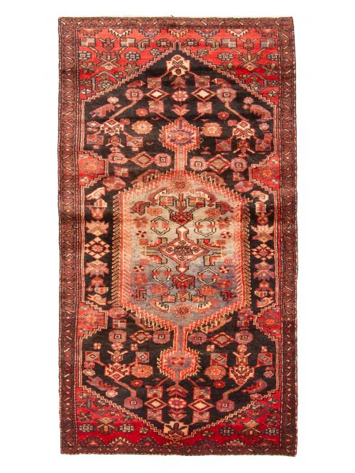 Persian Style Hand-knotted Wool Rug, 104 x 206 cm