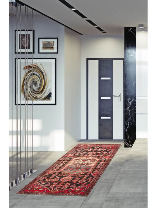 Persian Style Hand-knotted Wool Rug, 104 x 206 cm