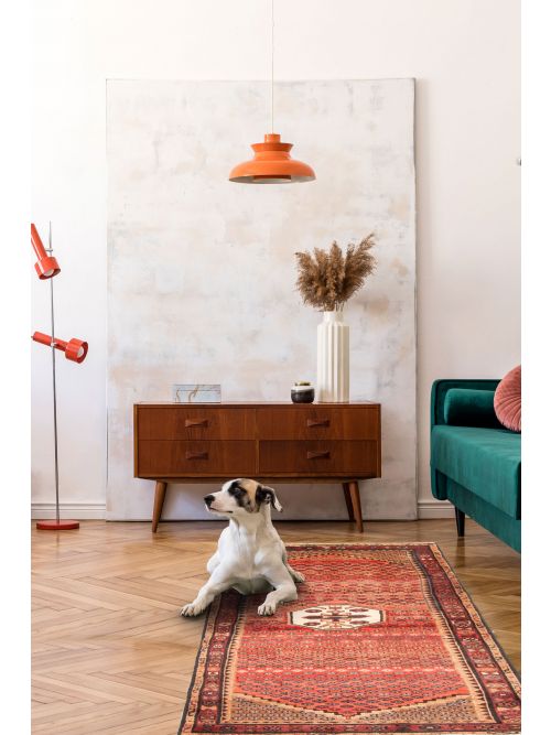 Persian Style Hand-knotted Wool Rug, 86 x 185 cm