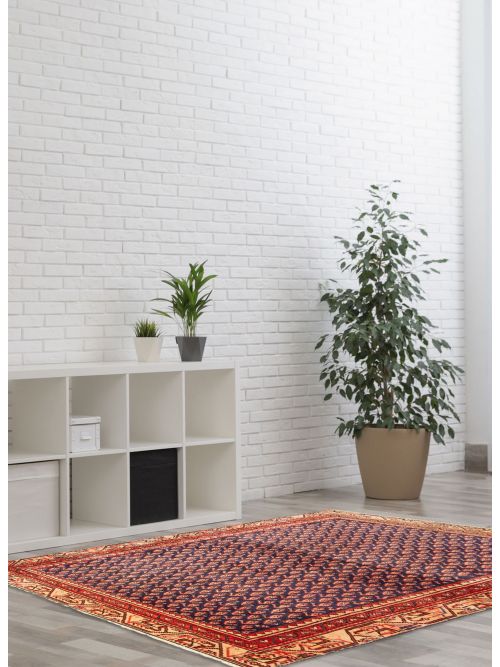 Persian Style Hand-knotted Wool Rug, 117 x 198 cm