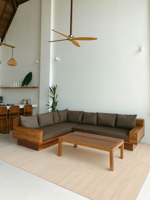 Tapis looma 8'0" x 9'9" en laine