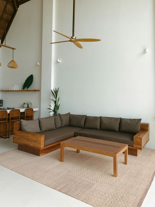 Tapis looma 8'2" x 10'2" en laine