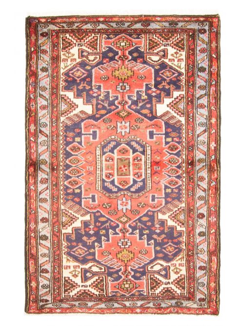 Persian Style 3'3" x 5'1" Hand-knotted Wool Rug 