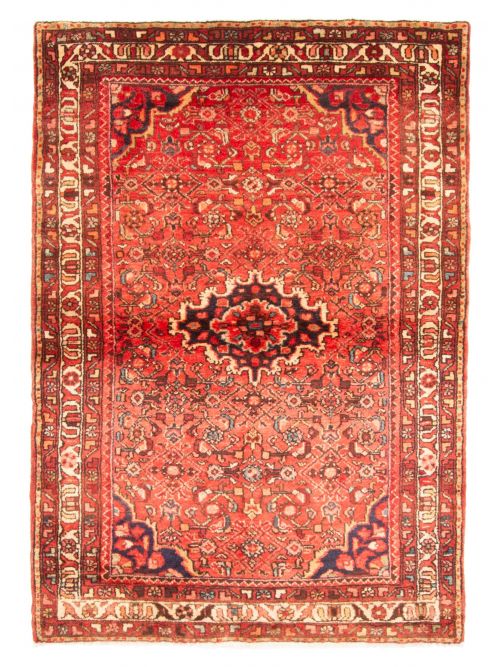 Persian Style 3'9" x 5'6" Hand-knotted Wool Rug 