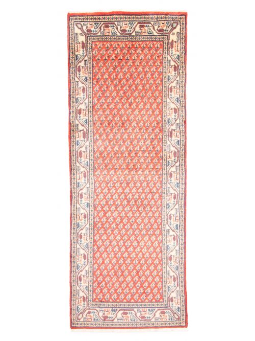 Persian Style 2'4" x 6'8" Hand-knotted Wool Runner Rug 