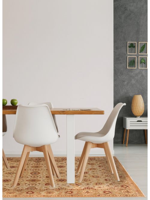 Indian Mirzapur 11'11" x 15'0" Hand-knotted Wool Rug 