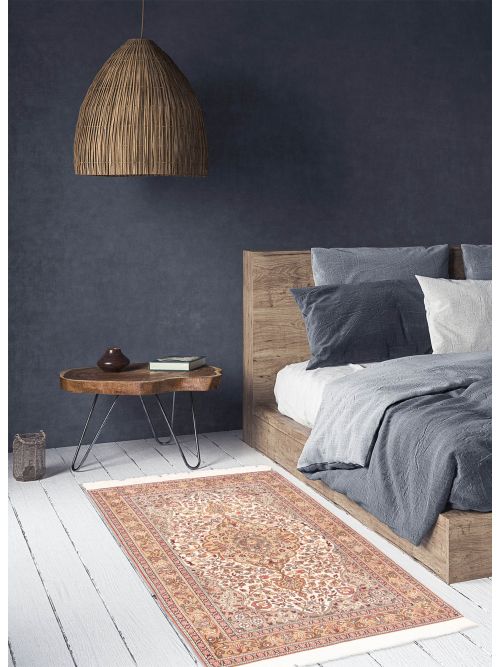 Persian Style 3'10" x 6'0" Hand-knotted Wool Rug 