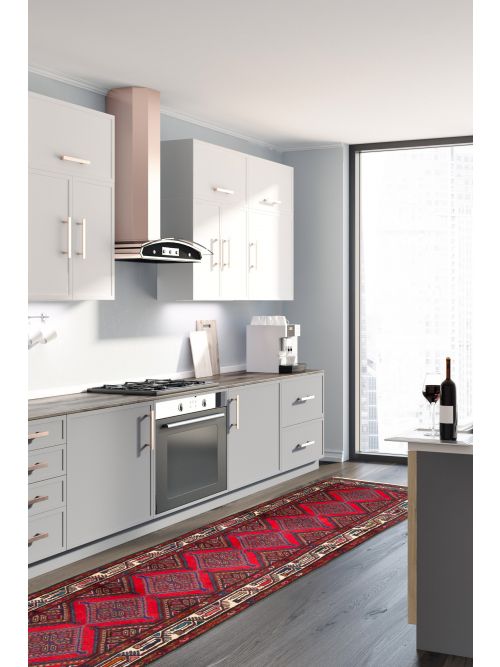 Persian Koliai 2'8" x 9'2" Hand-knotted Wool Runner Rug 