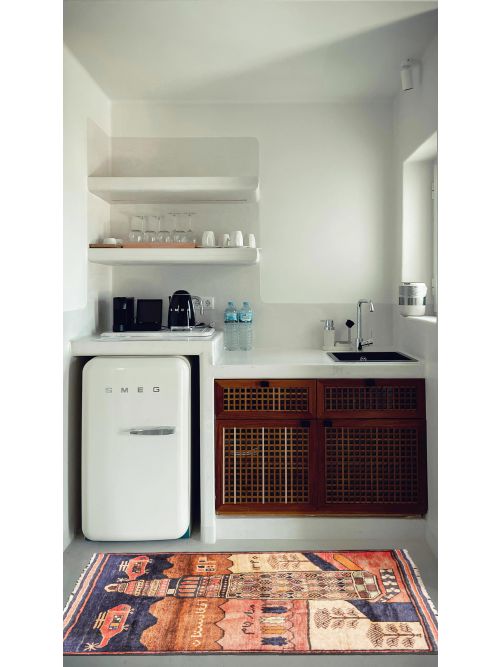 Afghan Teimani 2'10" x 4'4" Hand-knotted Wool Rug 