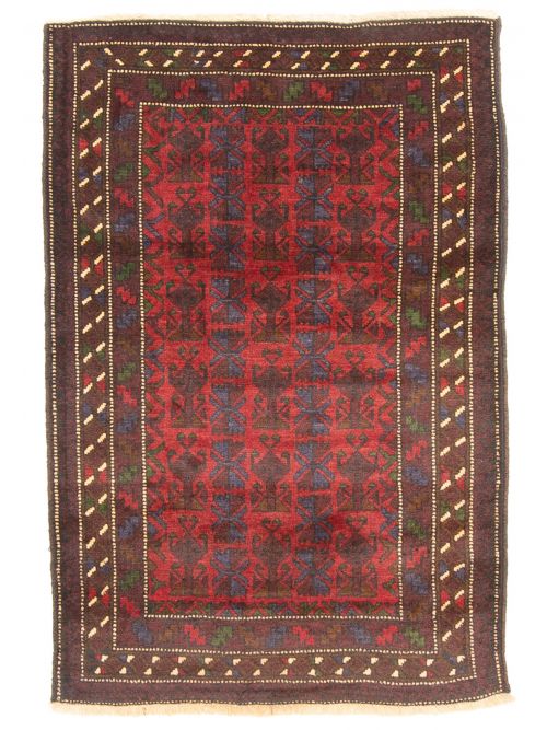 Tapis teimani 2'10" x 4'2" en laine