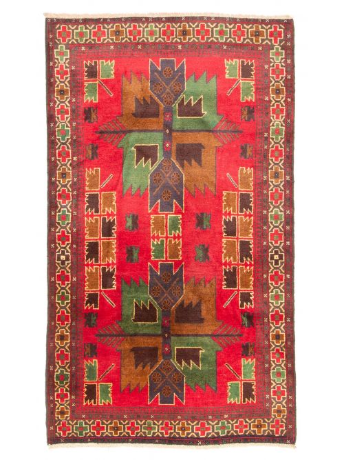 Tapis teimani 2'9" x 4'10" en laine