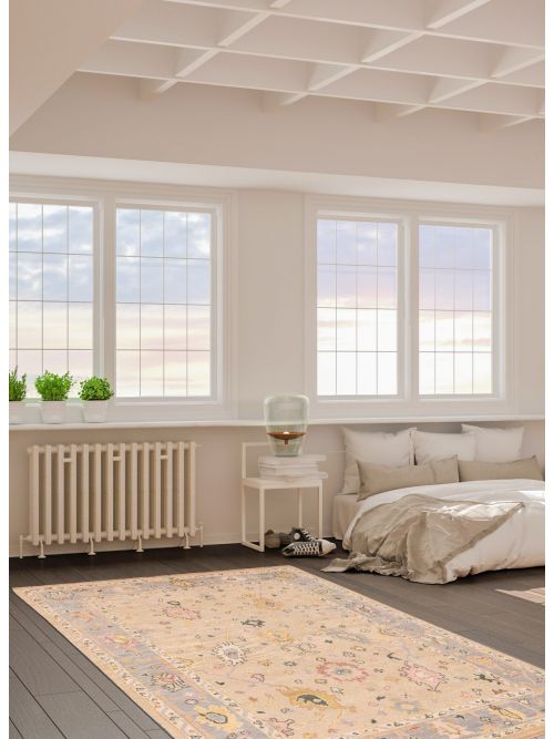 Tapis oushak moderne 5'11" x 8'9" en laine