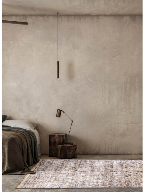 Indian Jules Oushak 7'10" x 9'11" Hand-knotted Silk Rug 