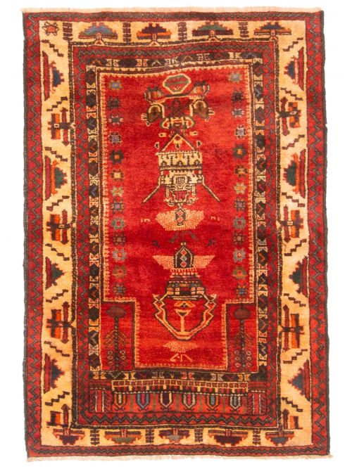 Tapis teimani 2'9" x 4'0" en laine