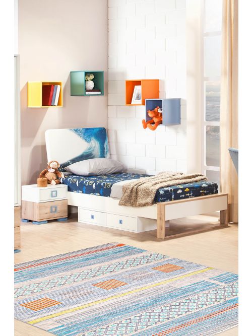 Tapis shalimar 7'9" x 9'10" en laine