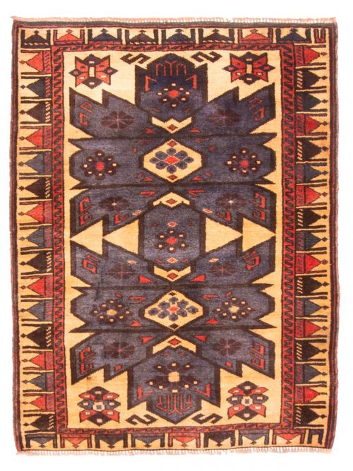 Tapis teimani 2'10" x 3'9" en laine