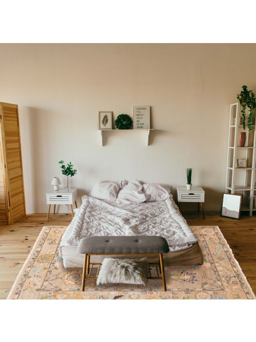 Tapis oushak moderne 8'0" x 9'11" en laine