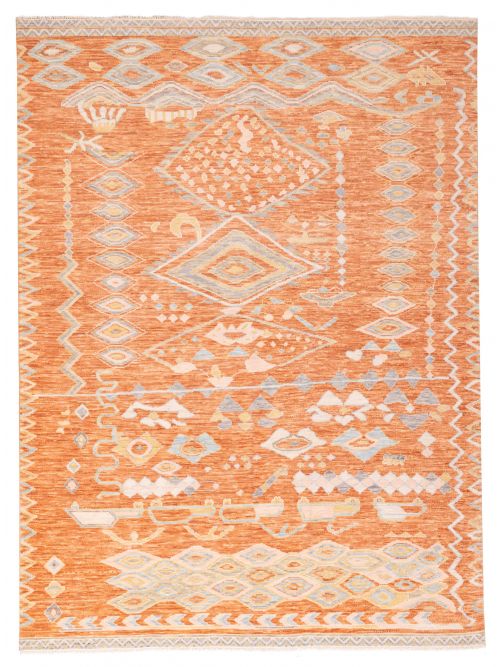 Tapis shalimar 9'0" x 12'0" en laine