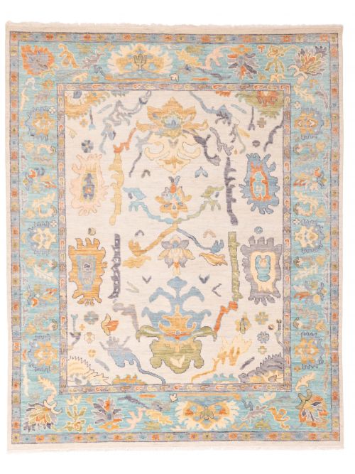 Tapis oushak moderne 8'3" x 9'11" en laine