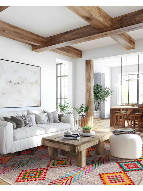 Tapis shalimar 7'11" x 10'0" en laine