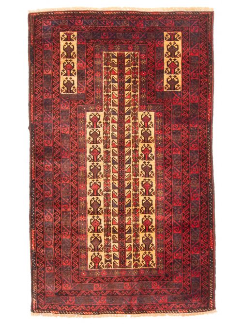 Tapis teimani 2'10" x 4'7" en laine