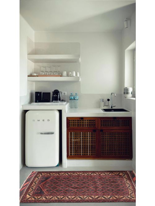 Tapis teimani 2'9" x 4'7" en laine