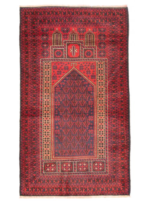 Tapis teimani 2'10" x 5'0" en laine