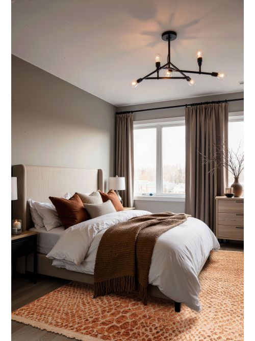 Indian Tangier 8'2" x 10'2" Hand-knotted Wool Rug 