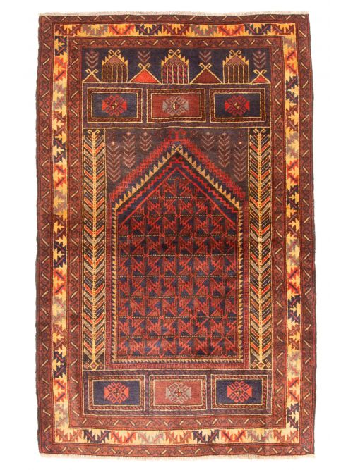 Tapis teimani 3'0" x 4'9" en laine