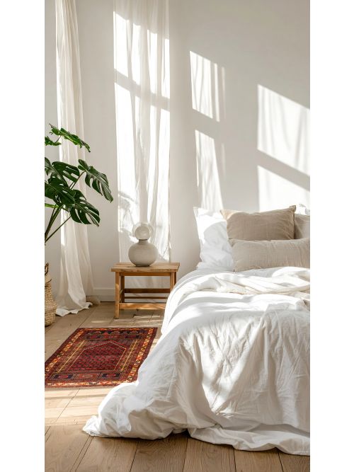 Tapis teimani 3'0" x 4'9" en laine