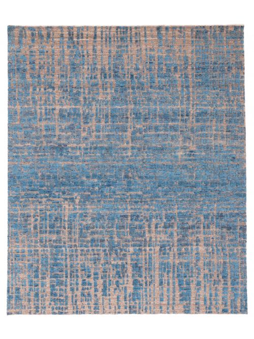Indian Tangier 8'2" x 9'11" Hand-knotted Wool Rug 