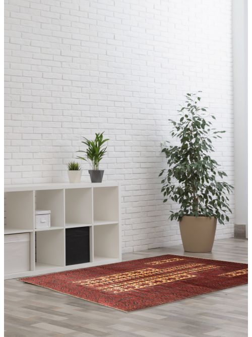 Tapis teimani 3'0" x 5'5" en laine