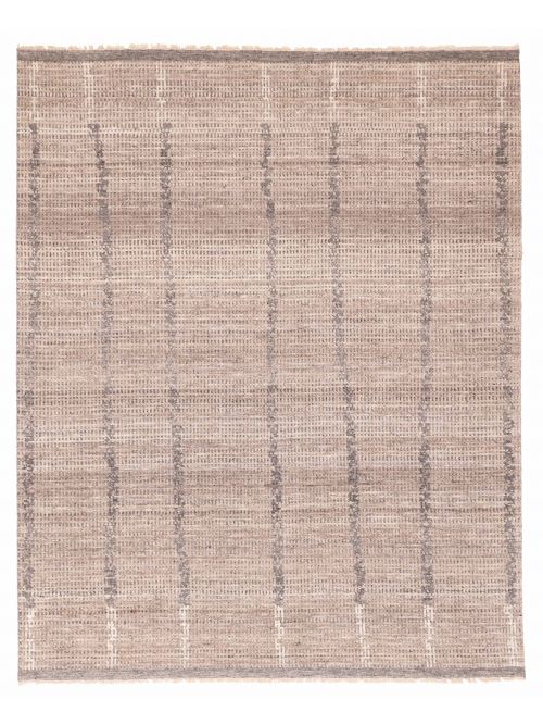 Indian Tangier 8'3" x 10'1" Hand-knotted Wool Rug 