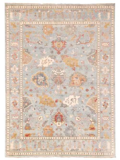 Tapis oushak moderne 8'9" x 11'10" en laine